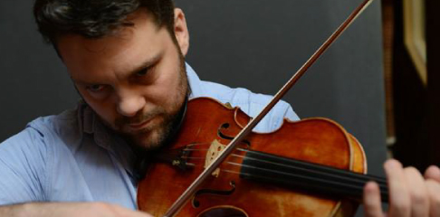 Johan Renard professeur de violon à la Swing Romane Académie